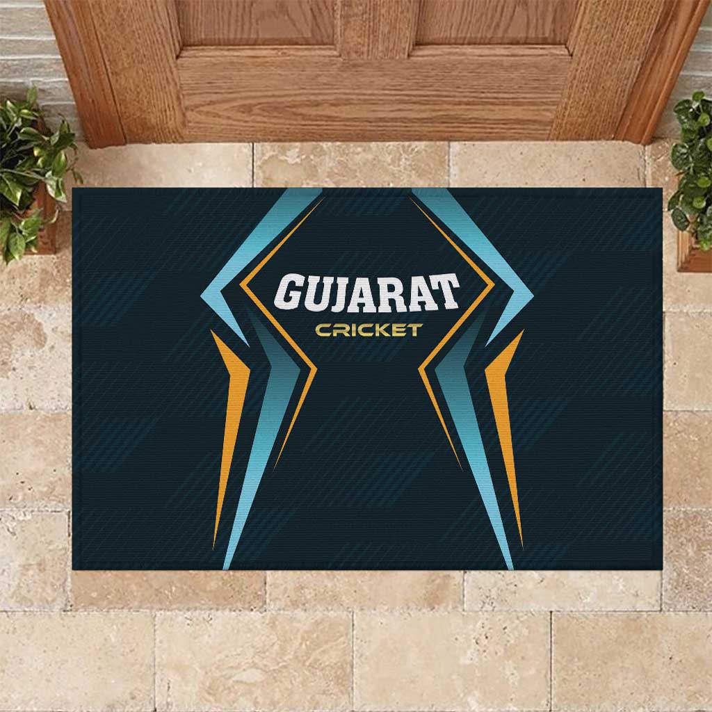 Gujarat 2025 Cricket Titans Rubber Doormat Aava De Race With The Titans