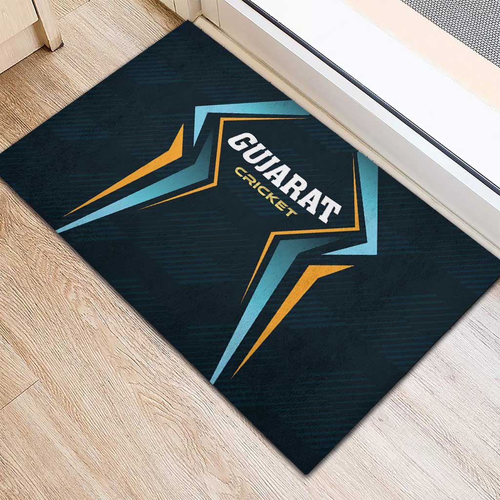 Gujarat 2025 Cricket Titans Rubber Doormat Aava De Race With The Titans