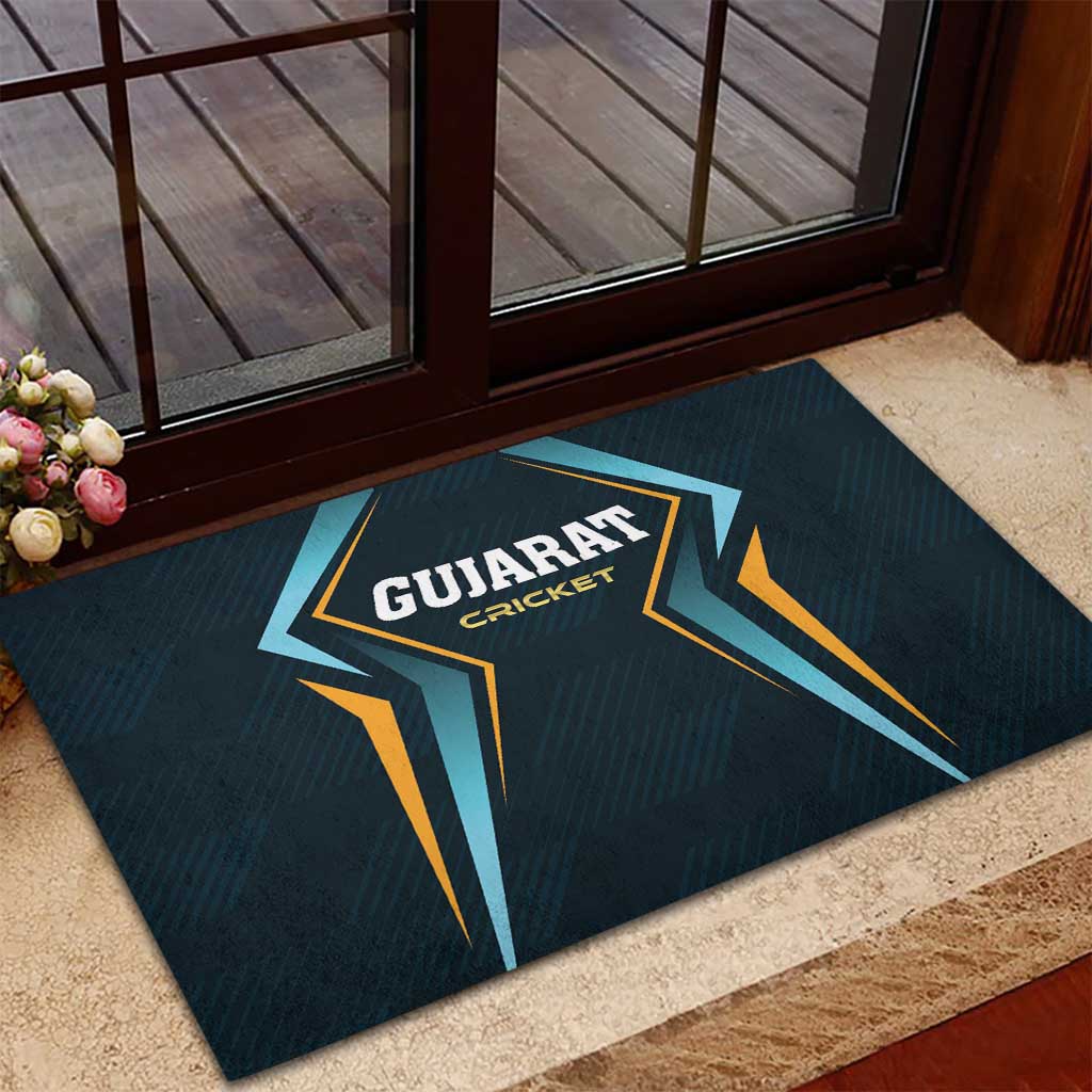Gujarat 2025 Cricket Titans Rubber Doormat Aava De Race With The Titans