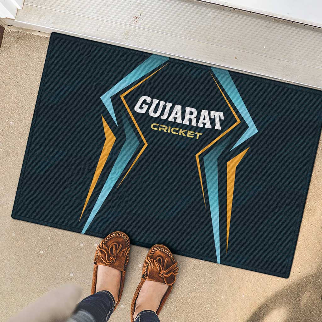 Gujarat 2025 Cricket Titans Rubber Doormat Aava De Race With The Titans