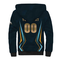 Custom Gujarat 2025 Cricket Titans Sherpa Hoodie Aava De Race With The Titans