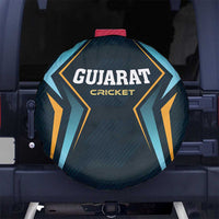 Gujarat 2025 Cricket Titans Spare Tire Cover Aava De Race With The Titans