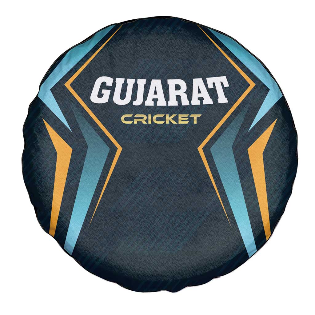 Gujarat 2025 Cricket Titans Spare Tire Cover Aava De Race With The Titans
