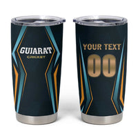 Custom Gujarat 2025 Cricket Titans Tumbler Cup Aava De Race With The Titans
