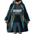 Custom Gujarat 2025 Cricket Titans Wearable Blanket Hoodie Aava De Race With The Titans