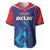 Custom Capitals Delhi 2025 Cricket Baseball Jersey Fight Till The End