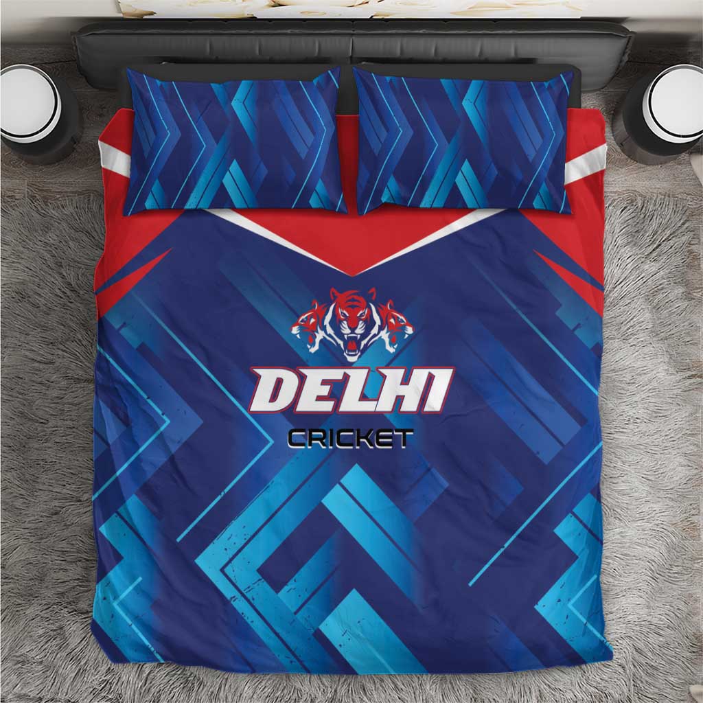 Capitals Delhi 2025 Cricket Bedding Set Fight Till The End