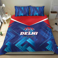 Capitals Delhi 2025 Cricket Bedding Set Fight Till The End