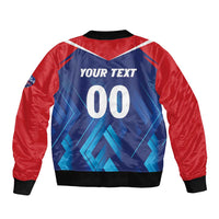 Custom Capitals Delhi 2025 Cricket Bomber Jacket Fight Till The End