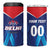 Custom Capitals Delhi 2025 Cricket 4 in 1 Can Cooler Tumbler Fight Till The End