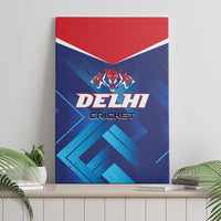 Capitals Delhi 2025 Cricket Canvas Wall Art Fight Till The End