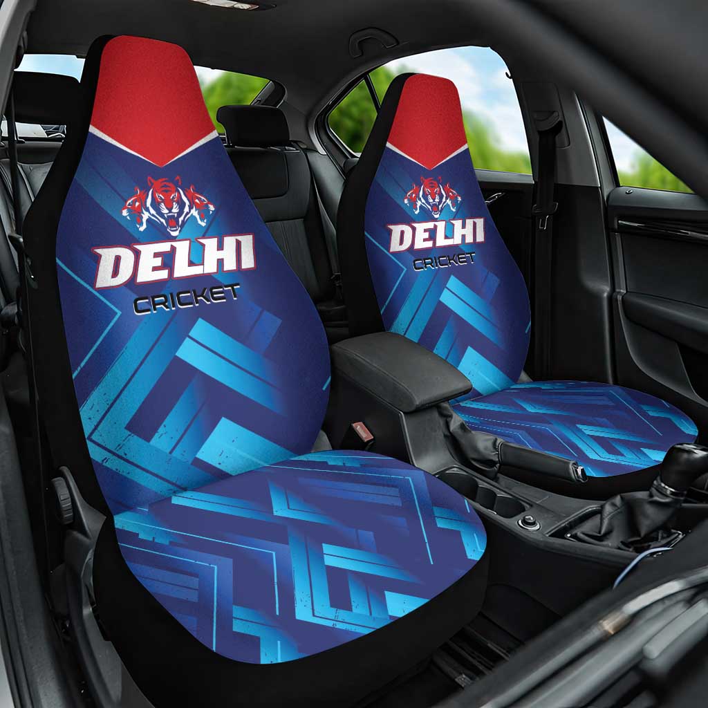 Capitals Delhi 2025 Cricket Car Seat Cover Fight Till The End