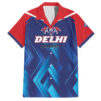 Custom Capitals Delhi 2025 Cricket Family Matching Long Sleeve Bodycon Dress and Hawaiian Shirt Fight Till The End