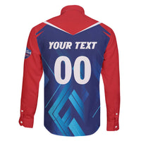 Custom Capitals Delhi 2025 Cricket Family Matching Mermaid Dress and Hawaiian Shirt Fight Till The End