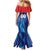 Custom Capitals Delhi 2025 Cricket Family Matching Mermaid Dress and Hawaiian Shirt Fight Till The End