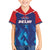 Custom Capitals Delhi 2025 Cricket Family Matching Summer Maxi Dress and Hawaiian Shirt Fight Till The End