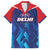 Custom Capitals Delhi 2025 Cricket Family Matching Tank Maxi Dress and Hawaiian Shirt Fight Till The End