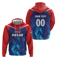 Custom Capitals Delhi 2025 Cricket Hoodie Fight Till The End