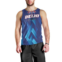 Custom Capitals Delhi 2025 Cricket Men Tank Top Fight Till The End