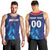 Custom Capitals Delhi 2025 Cricket Men Tank Top Fight Till The End