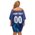 Custom Capitals Delhi 2025 Cricket Off Shoulder Short Dress Fight Till The End