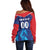 Custom Capitals Delhi 2025 Cricket Off Shoulder Sweater Fight Till The End