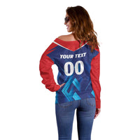 Custom Capitals Delhi 2025 Cricket Off Shoulder Sweater Fight Till The End