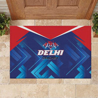 Capitals Delhi 2025 Cricket Rubber Doormat Fight Till The End