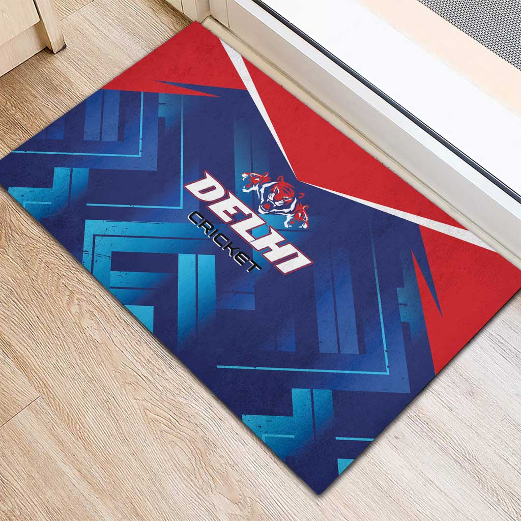 Capitals Delhi 2025 Cricket Rubber Doormat Fight Till The End