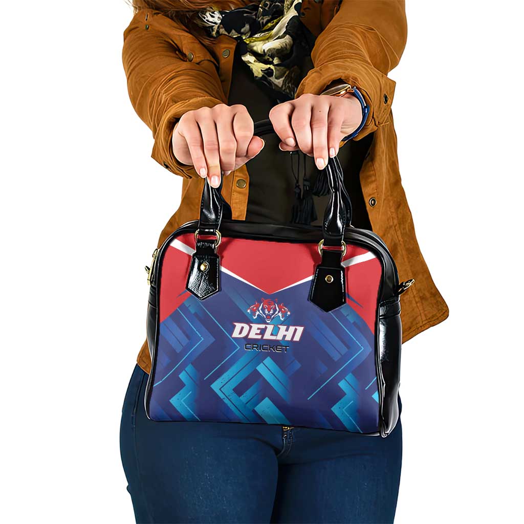 Capitals Delhi 2025 Cricket Shoulder Handbag Fight Till The End