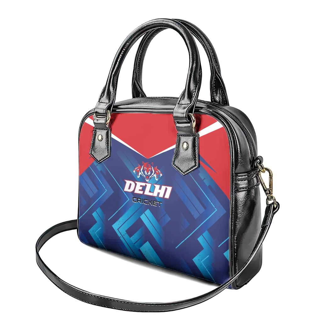 Capitals Delhi 2025 Cricket Shoulder Handbag Fight Till The End
