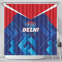 Capitals Delhi 2025 Cricket Shower Curtain Fight Till The End