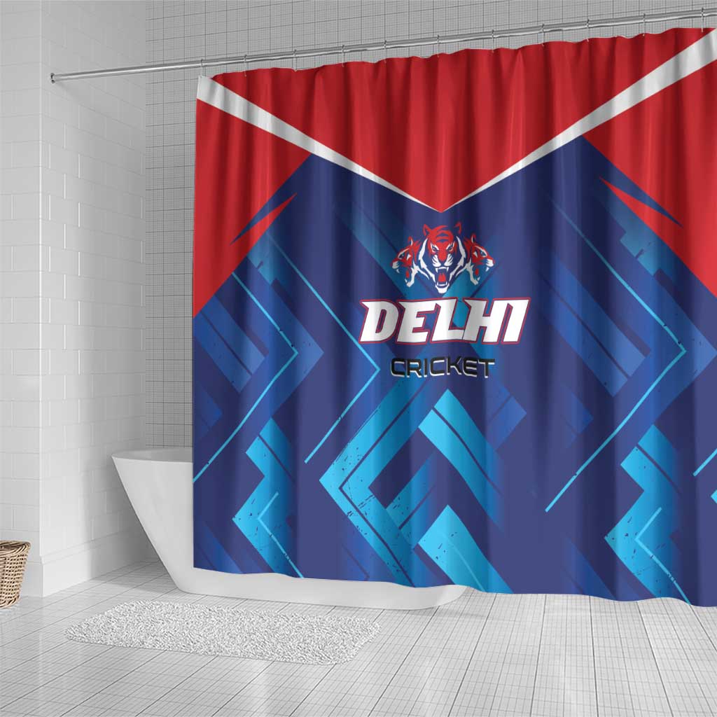 Capitals Delhi 2025 Cricket Shower Curtain Fight Till The End