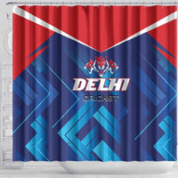 Capitals Delhi 2025 Cricket Shower Curtain Fight Till The End