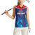 Custom Capitals Delhi 2025 Cricket Women Sleeveless Polo Shirt Fight Till The End