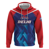 Custom Capitals Delhi 2025 Cricket Zip Hoodie Fight Till The End