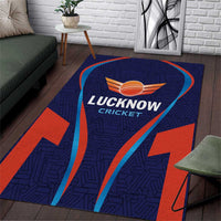 Lucknow 2025 Cricket Super Giants Area Rug Hum Aa Rahe Hai