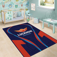 Lucknow 2025 Cricket Super Giants Area Rug Hum Aa Rahe Hai