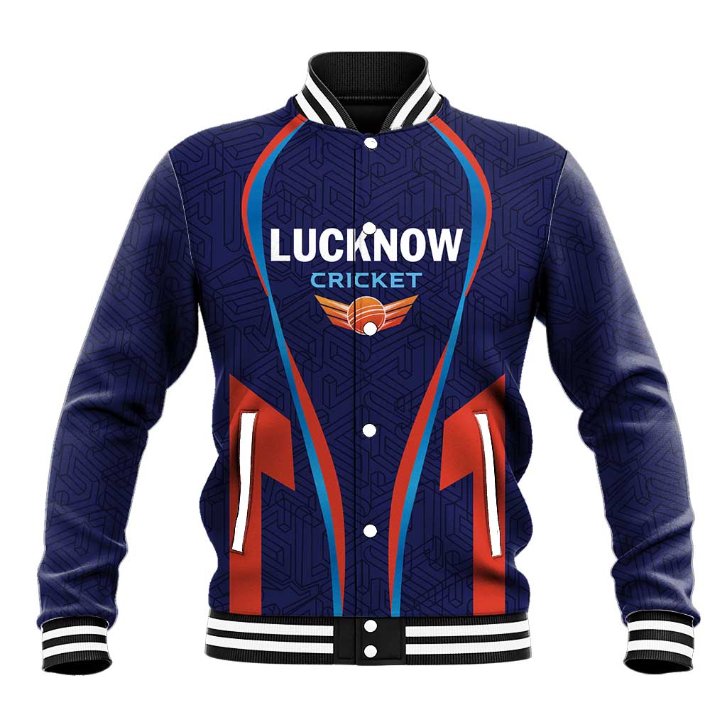 Custom Lucknow 2025 Cricket Super Giants Baseball Jacket Hum Aa Rahe Hai