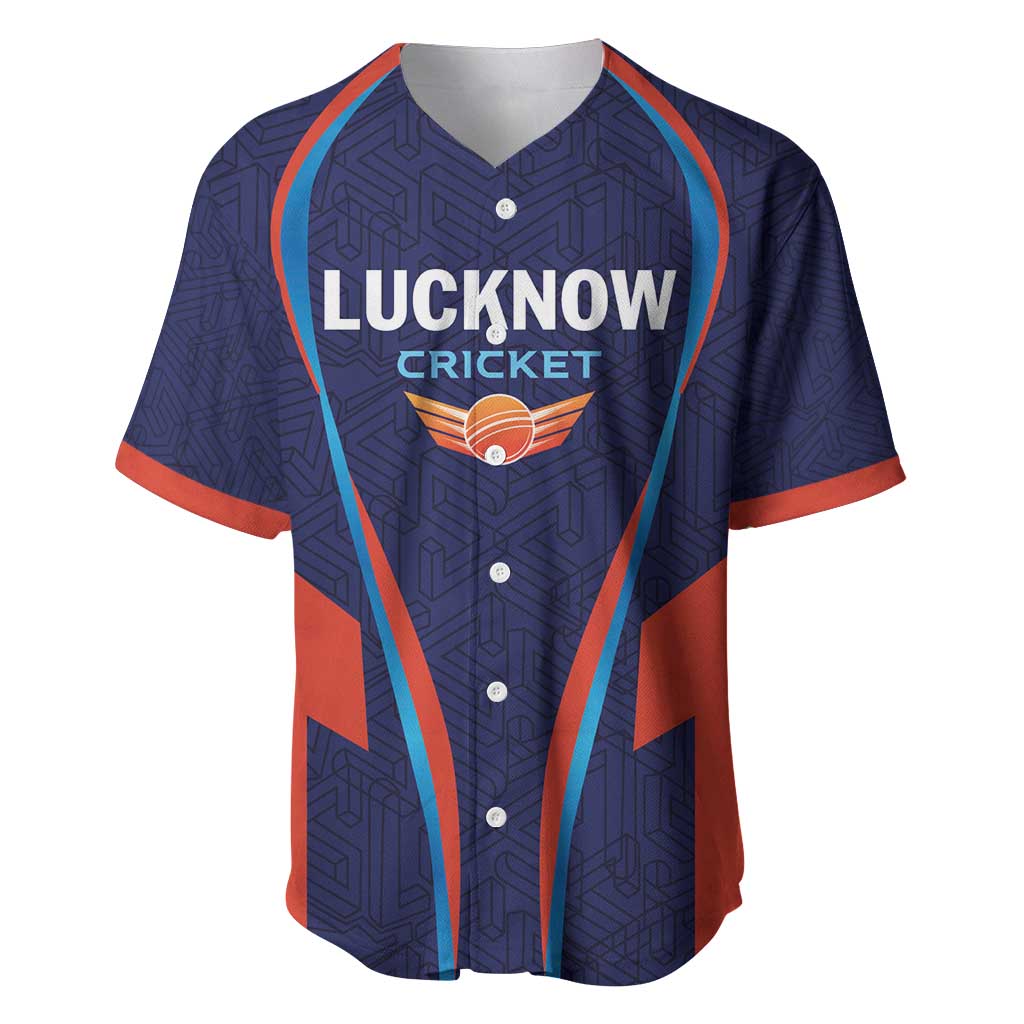 Custom Lucknow 2025 Cricket Super Giants Baseball Jersey Hum Aa Rahe Hai