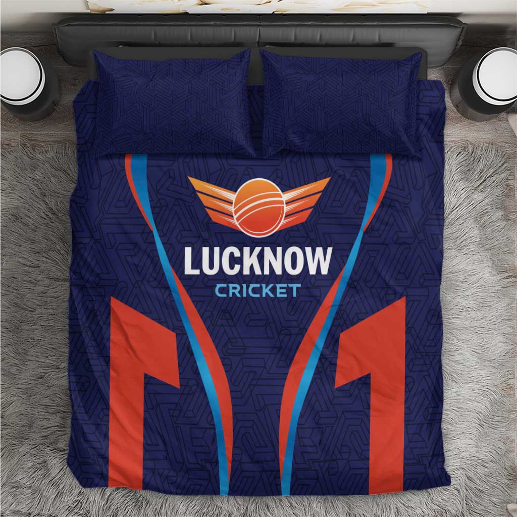 Lucknow 2025 Cricket Super Giants Bedding Set Hum Aa Rahe Hai