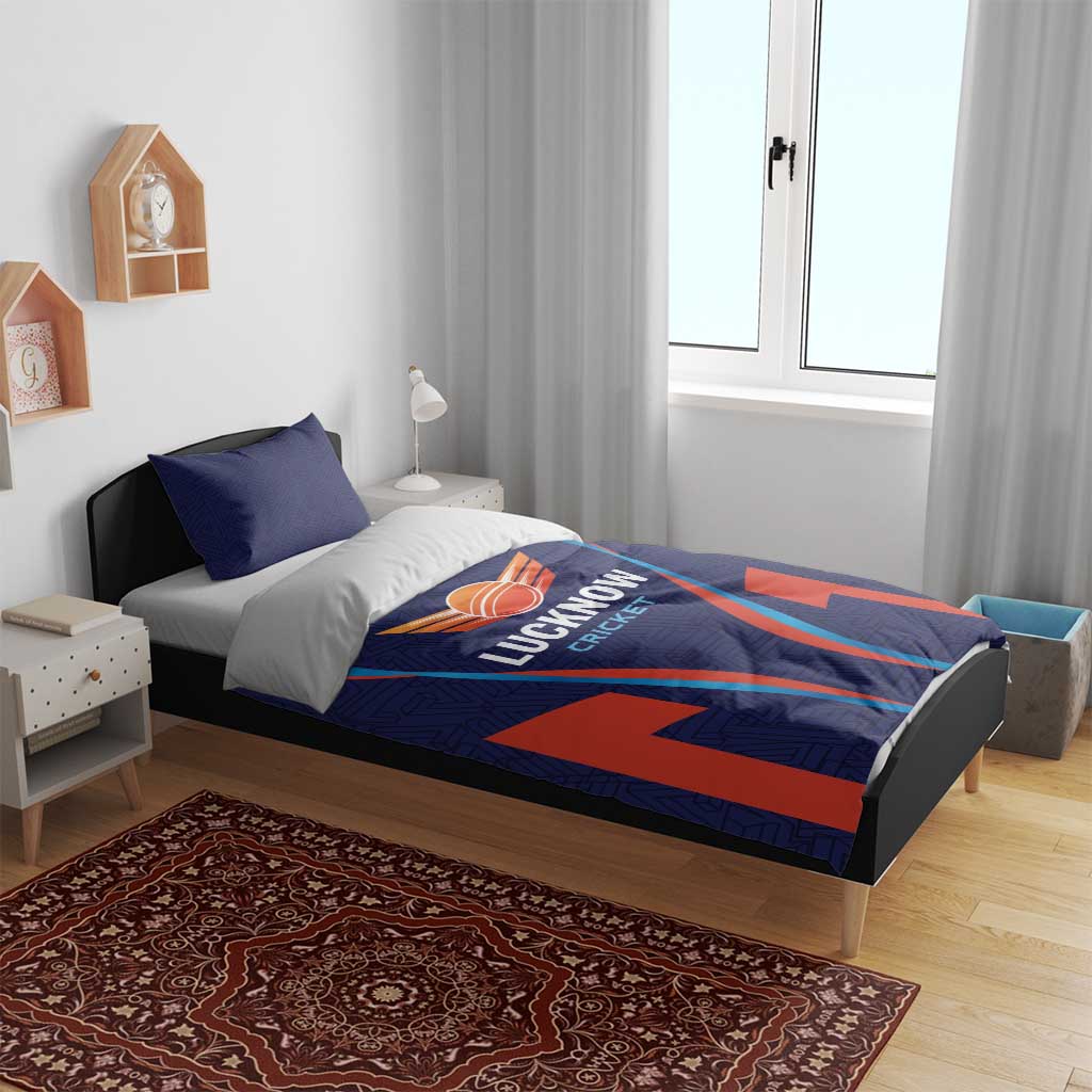 Lucknow 2025 Cricket Super Giants Bedding Set Hum Aa Rahe Hai