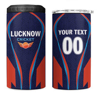 Custom Lucknow 2025 Cricket Super Giants 4 in 1 Can Cooler Tumbler Hum Aa Rahe Hai
