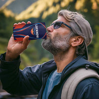 Custom Lucknow 2025 Cricket Super Giants 4 in 1 Can Cooler Tumbler Hum Aa Rahe Hai