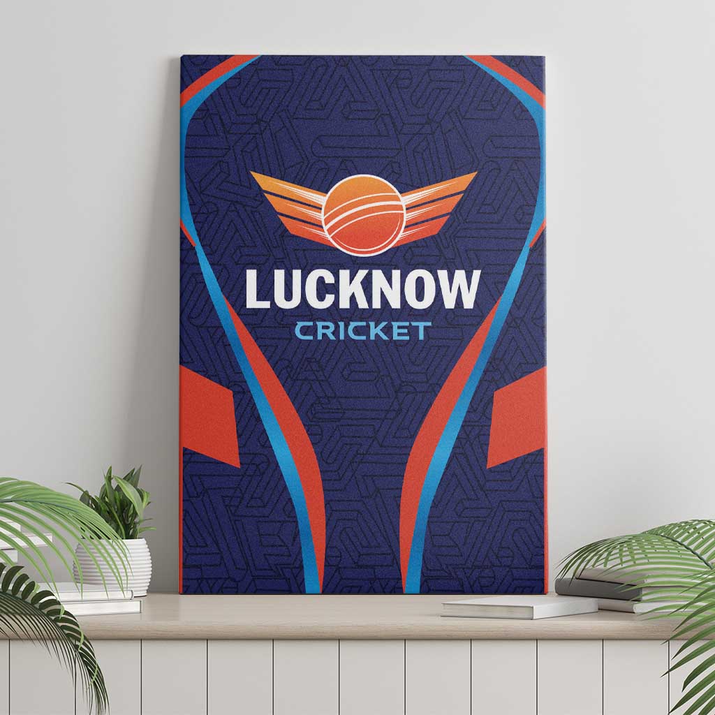 Lucknow 2025 Cricket Super Giants Canvas Wall Art Hum Aa Rahe Hai