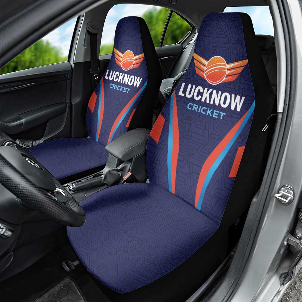 Lucknow 2025 Cricket Super Giants Car Seat Cover Hum Aa Rahe Hai