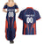 Custom Lucknow 2025 Cricket Super Giants Couples Matching Summer Maxi Dress and Hawaiian Shirt Hum Aa Rahe Hai