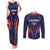 Custom Lucknow 2025 Cricket Super Giants Couples Matching Tank Maxi Dress and Long Sleeve Button Shirt Hum Aa Rahe Hai