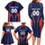 Custom Lucknow 2025 Cricket Super Giants Family Matching Long Sleeve Bodycon Dress and Hawaiian Shirt Hum Aa Rahe Hai