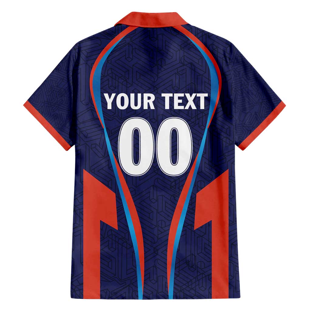 Custom Lucknow 2025 Cricket Super Giants Family Matching Long Sleeve Bodycon Dress and Hawaiian Shirt Hum Aa Rahe Hai